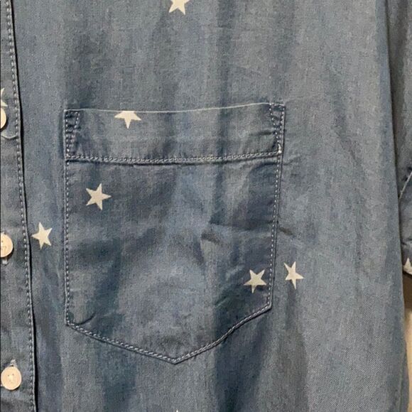 NWT Thread & Supply Star chambray shirt blouse XS - Picture 4 of 12